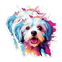 (2 Pack) Maltese Dog Breed Stickers - 5 Inches On Longest Side - Choose from Over 100 Dog Breeds - for Cars, Trucks, Skateboards, Laptops - Made in USA - BMCS1899