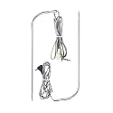 2 Pack Meat Probe Replacement for Traeger Grills, 3.5mm Plug, BAC329 BAC289
