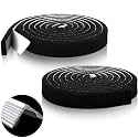 2 Pack Metal Roof Vented Ridge Closure Strips, 2" W x 15' L, 30 ft Total