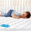 2 Pack Mini Crib Mattress Protector Waterproof Mini Crib Sheets 38”x24”