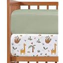 2-Pack Mini Crib Sheets Fitted - Pack N Play Sheets - 38 x 24in, Safari