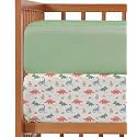 2-Pack Mini Crib Sheets Fitted - Pack N Play Sheets - 38 x 24in, Dino Land