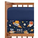 2-Pack Mini Crib Sheets Fitted - Pack N Play Sheets - 38 x 24in, Cosmo