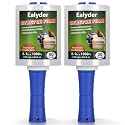 2-Pack Mini Stretch Wrap Film 80 Gauge 5.1" x 1000ft Clear Hand Wrap