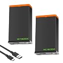 2-Pack MMA-EM8 Battery Replacement, 5000mAh Rechargeable Battery for Moultrie Edge Cellular Trail Camera Edge Edge PRO Edge 2 Edge 2 PRO
