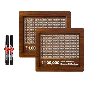 shayonam 2 pack money bank chandan wood wooden piggy bank for kids amp adults coin box with carved design savings box mini bank wooden coin box money saver piggy bank with numbers