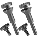 2 Pack Mounting Mandrel 3/8" &amp; 1/4" Arbor Hole for Cut-Off Wheel Circular Saw Blade 1/4" Shaft for Die Grinder Rotary Tool