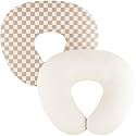 MairMore 2 Pack Muslin Baby Nursing Pillow Covers，Cover Only