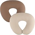 MairMore 2 Pack Muslin Nursing Pillow Covers, 100% Cotton, Cover Only