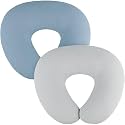 MairMore 2 Pack Muslin Baby Nursing Pillow Covers，Cover Only