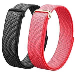 2 pack nylon sport strap compatible for google fitbit air only strap