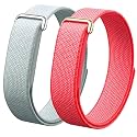 2 Pack Nylon Sport Strap Compatible For Google Fitbit Air (Only Strap)