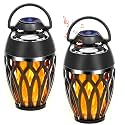 2 Pack Bluetooth Speakers Outdoor, Flame Effect Light, Gifts for Men Women