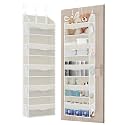 TAHAVICE 2 Pack Over the Door Storage Organizer with 5 Large Pockets