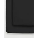 2-Pack Pack N Play Sheets - Playard Mattress Sheets - 38 x 26in, Black Duo