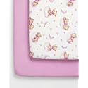 2-Pack Pack N Play Sheets - Playard Mattress Sheets - 38 x 26in, Dream Bear