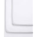 2-Pack Pack N Play Sheets - Playard Mattress Sheets - 38 x 26in, White Duo