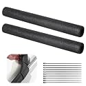 2 Pack Pipe Insulation Foam Tube,15.7Inch Black Pool Noodles Foam,Multipurpose Snake Pipe Wrap Protection for Swimming Pool Handle,Winter Water Pipes, Indoor Outdoor