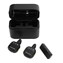 2-Pack Professional Wireless Lavalier Microphones Noise Cancellation Plug and Play Lapel Mics for Podcasts Wide Compatibility Video Recording, Vlog