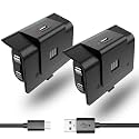 2 Pack Rechargeable Controller Battery Pack for Xbox Series X|S/Xbox One