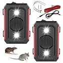 2 Pack Rodent Repellent for Car Engines, Ultrasonic Mouse Deterrent