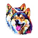(2 Pack) Shiba Inu Dog Breed Stickers - 5 Inches On Longest Side - Choose from Over 100 Dog Breeds - for Cars, Trucks, Skateboards, Laptops - Made in USA - BMCS1949