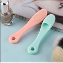 2 Pack of Silicone Face & Nose Scrubber Manual Facial Exfoliator for Remove Blackhead Whiteheads Makeup Residues Acne Soft Facial Cleansing Scrub and Massaging Brush