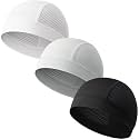 Mesh Skull Cap Cooling Helmet Liner Sweat Wicking for Men Women