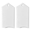 2 Pack Surfboard Wax Comb Scraper 2 in 1