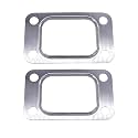 2 Pack T3 Turbo Turbocharger Inlet Gasket Stainless Steel T3/T4 Garrett