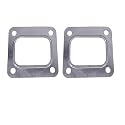 2 Pack T4 Turbo Turbocharger Inlet Gasket Open Stainless Steel Turbine Garrett Precisio