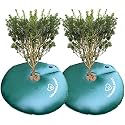 2-Pack Tree Watering Ring, Tree Watering Bags Slow Release 20 Gallon, Tree Bags for Watering for Slow Drip 6 to 9 Hours, Low-Profile Watering Bags for New Trees, Multi-Trunk Trees and Shrubs