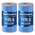 2-Pack Type B Pool Filter Cartridges 10x5.75 in, Pro Azure Series