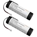 2 Pack Upgraded 2700mAh LIS1651 LIS1654 Battery Replacement for Sony PlayStation 4 PS4 Move Motion Controller Battery