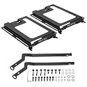 2 Pack UTV Lower and Recline Seat Base Accessories