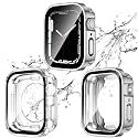 2-Pack Waterproof Case for 44mm Apple Watch SE 3/2/1 Series 6/5/4