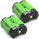 2 Packs 5Ah Replacement for EGO 56V Battery BA5600T BA4200T BA2800T BA1400T