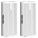 2 Packs HEPA Replacement Filters Compatible with Miele AirClean SF-HA 50 HEPA Filter for Vacuum Model # S4, S5, S6, S8, S8000, S8999, S6000, S6999, S5000, S5999, S4000, S4999, Complete C2 &amp; C3