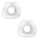 2 Packs Reliable Silicone Cushion for AirFit F40 Full Face Replacement Cushion (L)