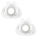 2 Packs Reliable Silicone Cushion for AirFit F40 Full Face Replacement Cushion (M)