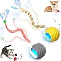2 Packs Speed 2.0 Tail Interactive Cat Toys for Indoor Cats, Moving Cat Toy