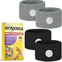 HIONXMGA 2 Pairs Motion Sickness Bands – Anti Nausea Acupressure Wristbands