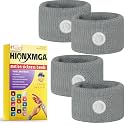 HIONXMGA 2 Pairs Motion Sickness Bands – Anti Nausea Acupressure Wristbands