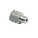 2 Pcs 1/2" NPT Pipe Female x M16 x1.5 Male Metric Gauge Adapter Stainless 304 Oil Fuel Air
