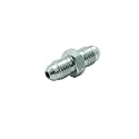 2 Pcs 1/4" Male JIC 37° (7/16"-20) x 1/4" Male JIC 37° (7/16"-20) Flare Straight Union Adapter Hydraulic Fitting