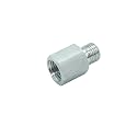 2 Pcs 1/4" NPT Pipe Female X M12X1.25 Male Metric Adapter Fitting Oil Fuel Air Stainless Steel 304