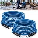 2 Pcs 1/4" X 50' Blue Carpet Cleaning Solution Hose, Regular
