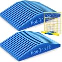 2 Pcs 12 Slot Storage Rack for Quilting Rulers, Blue Ruler Holder Organizer
