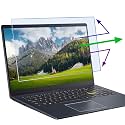 2 Pcs 17.3 Inch Anti Blue Light Screen Protector, Reduce Eye Strain Matte Anti Glare Computer Screen Cover, Blue Light Blocking Screen Protector for HP/Lenovo/Dell/ASUS/Acer/Samsung 17.3’’ with 16:9