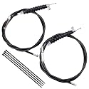 2 PCS 41” Rollator Brake Cable Drive Rollator Replacement for Drive Mobility Rolling Walker, Folding Wheelchair, Rollator Walker,Brake Cables for Most Walker Seniors Medical Accessories Parts